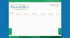 Desktop Screenshot of progressco.fr